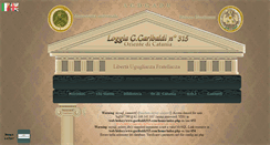 Desktop Screenshot of garibaldi315.com